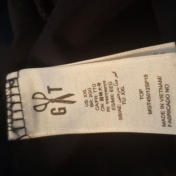 Goodthreads XXL Mens Black Tees Crewneck - Picture 5 of 6